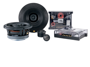 C608GTI II - Black - 6-1/2 inch (160mm) 2-Way Component Speaker System - Hero